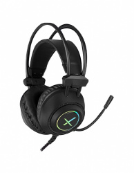 XZEAL Audífonos Gamer XZHD205B, Alámbrico, 2.1 Metros, 3.5mm, Negro 
