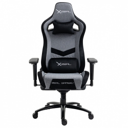 Xzeal Silla Gamer XZSLT50G, hasta 180kg, Negro/Gris 