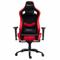Xzeal Silla Gamer XZSLT50R, hasta 180kg, Negro/Rojo 