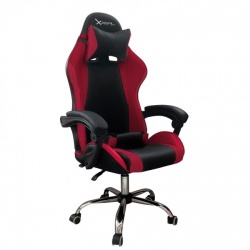 XZEAL Silla Gamer XZ05, hasta 115KG, Negro/Rojo 
