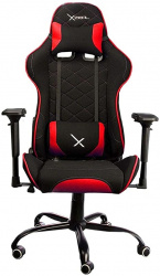 Xzeal Silla Gamer XZ25, hasta 150Kg, Negro/Rojo 