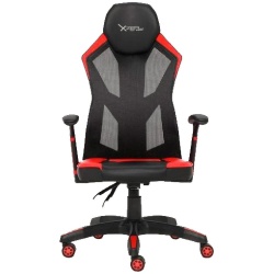 XZEAL Silla Gamer XZ30, hasta 110Kg, Negro/Rojo 