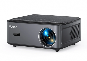 Proyector Yaber Pro U6 Home Cinema LCD, 1920x1080 Full HD, 800 lúmenes ANSI, Inalámbrico, con Bocinas, Gris 