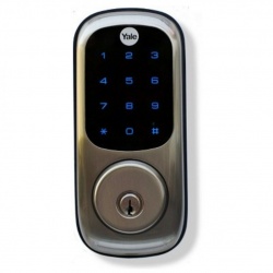 Yale Cerradura Numérica YRD 221, Pantalla Touch, hasta 25 Usuarios, Plata 