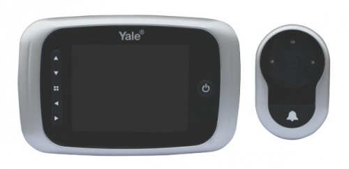 Yale Videoportero PRO JY7001, Monitor 3.5”, Inalámbrico, Cromo 
