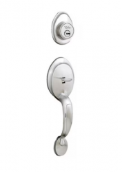 Yale Cerradura de Sobreponer P7 EDC15VEN, Cromo 