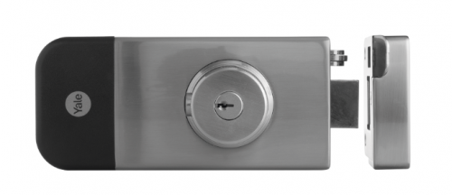 Yale Cerradura de Sobreponer P7 EDC15NAP, Gris 