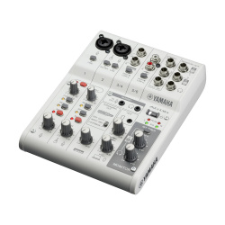 Yamaha Mezcladora Digital AG06MK2W, 6 Canales, 24 bit,  6.3mm, 4.5W 