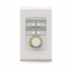 Yamaha Panel de Control Digital DCP1V4S, 1 Perilla de Volumen, 4 Switches, Compatible con Series MA/PA/ MTX 