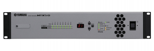 Yamaha Interfaz de Audio Dante MTX5-D, Entrada 16 x Dante/YDIF, Salida 16 x Dante/YDIF 