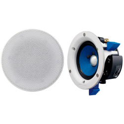 ﻿Yamaha Bocinas para Plafón NS-IC400W, Alámbrico, 90W RMS, Blanco - 2 Piezas 