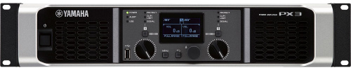 Yamaha Amplificador de Audio PX3, 500W RMS, USB, Negro 