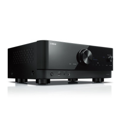 Yamaha Receptor AV RX-V4A para Home Cinema, 5.2 Canales, Dolby Atmos, 4K, HDMI, WiFi, Bluetooth, Negro, Compatible con Apple Airplay 