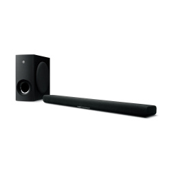 Yamaha Barra de Sonido con Subwoofer SR-B40A, Bluetooth, Alámbrico/Inalámbrico, 2.1, 200W RMS, Negro 