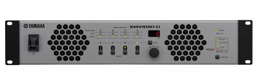 Yamaha Amplificador XMV4140-D, 4 Canales, 280W RMS, Euroblock, Negro/Gris 