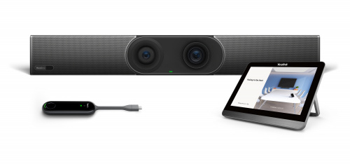 Yealink Sistema de Videoconferencia MeetingBar A30 Con Controlador/Módulo de Presentación, 1280 x 800 Píxeles, 1x RJ-45, 3x HDMI, 2x USB, Negro 