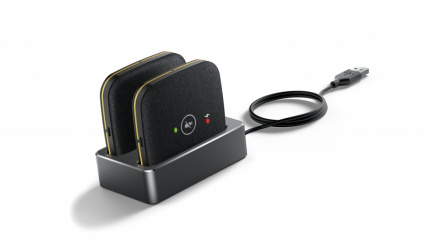 Yealink Micrófono de Expansión CPW65, Inalámbrico, DECT,  Negro, para CP965 