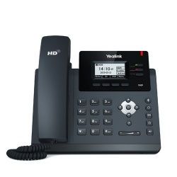 Yealink Teléfono IP con Pantalla LCD 2.3'' SIP-T40P, 3 Líneas, Altavoz, Negro 
