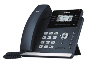 Yealink Teléfono IP con Pantalla LCD 2.7'' SIP-T41S, 6 Líneas, Altavoz, Negro 