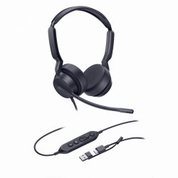 Yealink Audífonos UH42, Alámbrico, USB-A/USB-C 