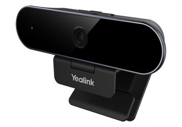 Yealink Webcam UVC20 con Micrófono, Full HD, 1920 x 1080 Pixeles, USB 2.0, Negro 