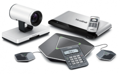 Yealink Sistema de Videoconferencia VC120 Con Micrófono/CODEC/Cámara/Control, Full HD, 1x RJ-45, 2x HDMI, 2x USB 2.0, Plata/Negro 