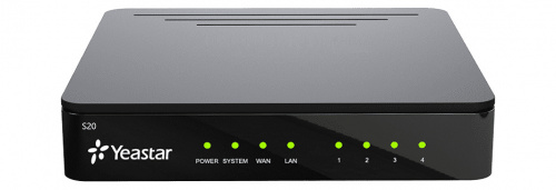 Yeastar Sistema PBX S20, 20 Usuarios, 20 Troncales 