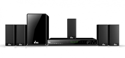 Yes Home Theater HTY17, 5.1, 400W PMPO, HDMI, Karaoke, DVD Player Incluido 