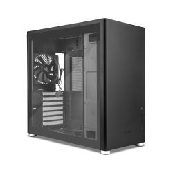 Gabinete Yeyian Hussar Plus, Midi-Tower, ATX/Micro-ATX/Mini-ITX, USB 3.0, sin Fuente, 1 Ventilador Instalado, Negro 