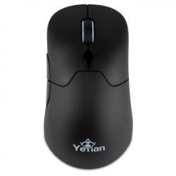 Mouse Gamer Yeyian Óptico Shift, Inalámbrico, USB- A, 26.000DPI, Negro 