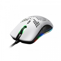 Mouse Gamer Ergonómico Yeyian Óptico Links, Alámbrico, USB, 7200DPI, Blanco 