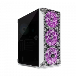 Computadora Gamer Yeyian Hollow 5360A-1651M, AMD Ryzen 5 3600, NVIDIA GeForce GTX 1650, 8GB, 500GB SSD, Windows 11 Home + Teclado/Mouse 