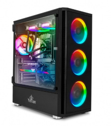 Computadora Gamer Yeyian Yari X24, Intel Core i7-12700KF 3.60GHz, 32GB, 2TB + 1TB SSD, NVIDIA GeForce RTX 3070 Ti, Windows 11 Home 64-bit 