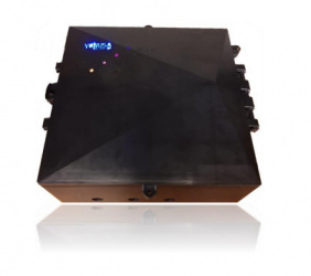 Yonusa Energizador para Cerca Electrificad EYM12000127/NG 12.5kV, 80 Ah, hasta 2500 Metros  