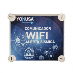Yonusa Comunicador para Alerta Sísmica YAS-WIFI, 7 Canales, 2.40GHz 