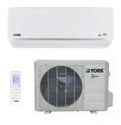 York Aire Acondicionado Minisplit HighWall, 12000BTU/h, 1090W, Blanco 