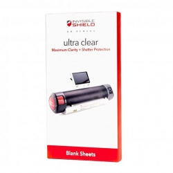 Zagg Protector de Pantalla Ultra Clear Universal, Transparente, Resistente a Rayones/Polvo/Golpes, 10 Piezas 
