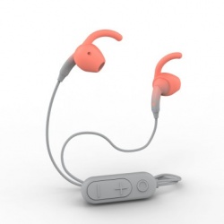 Zagg Audífonos Intrauriculares Sound Hub Tone, Inalámbrico, Bluetooth, USB, Coral 