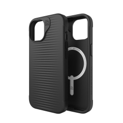 Zagg Funda Luxe Snap para iPhone 15/14/13, Negro  