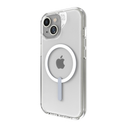 Zagg Funda Crystal Palace con MagSafe para iPhone 15, Transparente 