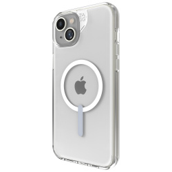 Zagg Funda Crystal Palace con MagSafe para iPhone 15/14 Plus, Transparente 