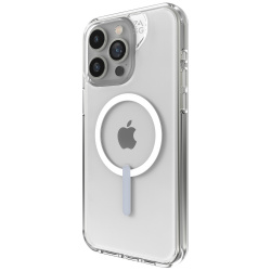 Zagg Funda Crystal Palace con MagSafe para iPhone 15 Pro Max, Transparente 