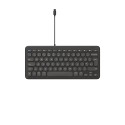 Teclado ZAGG Keyboard 12C, Alámbrico, USB-C, Negro (Inglés) 