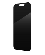 Zagg Mica de Privacidad para iPhone 16 Pro, Silicato de aluminio, Translúcido 