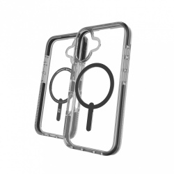 Zagg Funda Santa Cruz para iPhone 16, Negro  