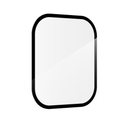 Zagg Protector de Pantalla Fusion para Apple Watch, Tamaño 42mm, Transparente 