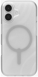 Zagg Funda Snap Milan Glitter para iPhone 17, Transparente 