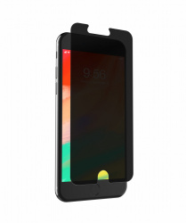Zagg Protector de Pantalla InvisibleShield Privacy para iPhone 6+/6s+/7+, Negro 