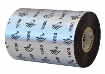 Cinta Zebra Ribbon con Cera Negro, 11cm x 450m, 18 Rollos 