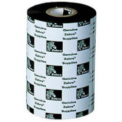 Cinta Zebra Wax/Resin 5555 Negro, 11cm x 74m, 12 Rollos 
